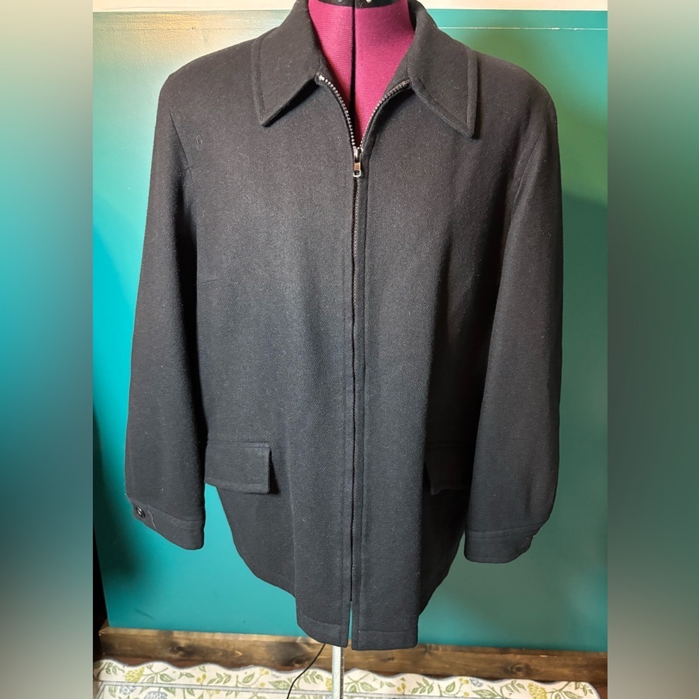 Requirements Black Woolmark Jacket 100% Wool